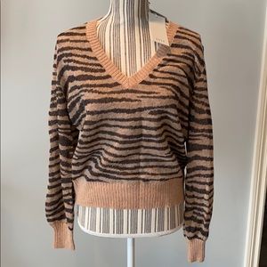 Joie Animal Print Sweater